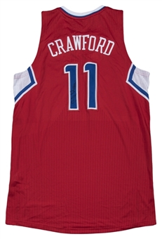 2013 Jamal Crawford Game Used & Signed Los Angeles Clippers Road Jersey (Player LOA & JSA)